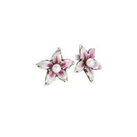 Orecchini Bottega Boccadamo Donna Lilium in Argento Perla BOR010F - BOR010F